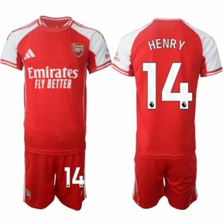 Arsenal Herr Hemmatröja 2025/26 Thierry Henry 14 Kortärmad Fotbollsställ med Shorts