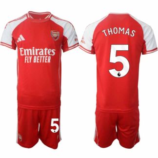 Köp Arsenal Herr Hemmatröja 2025/26 Thomas Partey 5 Fotbollsställ Kortärmad (+ Korta byxor)