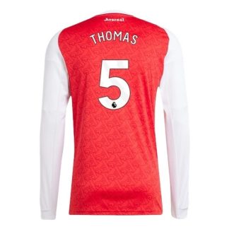 Arsenal Herr Hemmatröja 2025/26 Thomas Partey #5 Långärmad Billig Fotbollströja
