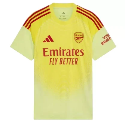 Arsenal Herr Målvakt Hemmatröja 2025/26 Kortärmad Billig Fotbollströja