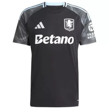 Aston Villa Herr Bortatröja 2025/26 Kortärmad Billig Fotbollströja