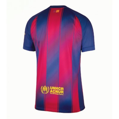 Barcelona Herr Hemmatröja 2025-26 Kortärmad Fotbollströja-1