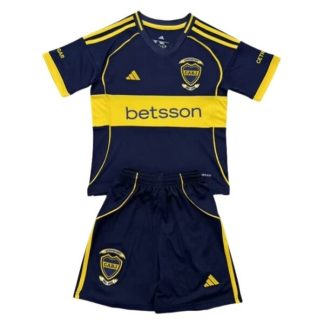 Boca Juniors Barn Hemmatröja 2025/26 Fotbollsställ med Shorts