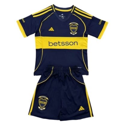 Boca Juniors Barn Hemmatröja 2025/26 Fotbollsställ med Shorts