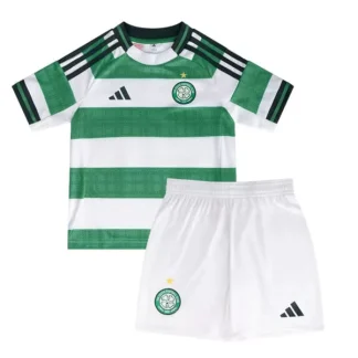 Celtic FC Barn Hemmatröja 2025/26 Fotbollsställ med Shorts
