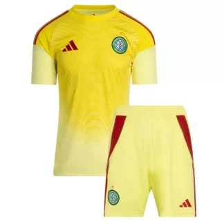 Celtic FC Barn Målvakt Hemmatröja 2025/26 Fotbollsställ med Shorts
