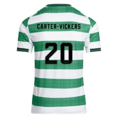 Celtic FC Herr Hemmatröja 2025/26 Cameron Carter-Vickers #20 Kortärmad Billig Fotbollströja