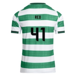 Celtic FC Herr Hemmatröja 2025/26 Reo Hatate #41 Kortärmad Billig Fotbollströja