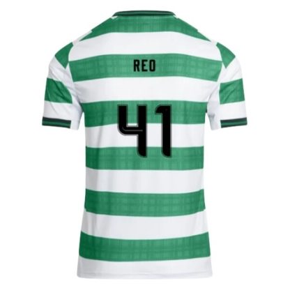 Celtic FC Herr Hemmatröja 2025/26 Reo Hatate #41 Kortärmad Billig Fotbollströja
