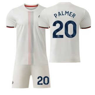 Chelsea Barn Bortatröja 2025/26 Cole Palmer #20 Fotbollsställ med Shorts