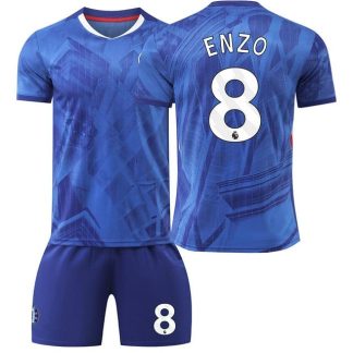 Chelsea Barn Hemmatröja 2025/26 Enzo Fernandez #8 Fotbollsställ med Shorts