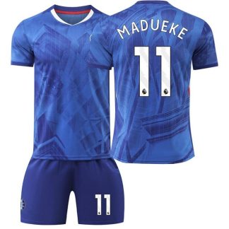 Chelsea Barn Hemmatröja 2025/26 Noni Madueke #11 Fotbollsställ med Shorts