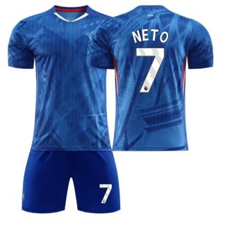 Chelsea Barn Hemmatröja 2025/26 Pedro Neto #7 Fotbollsställ med Shorts