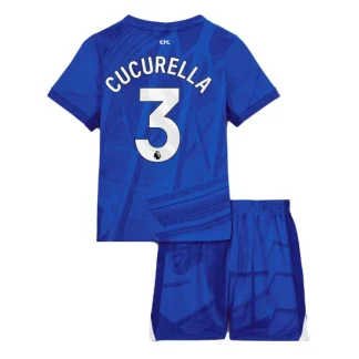 Chelsea Bortatröja 2025/26 Barn Marc Cucurella 3 Kortärmad
