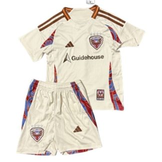 DC United Barn Bortatröja 2025/26 Fotbollsställ med Shorts