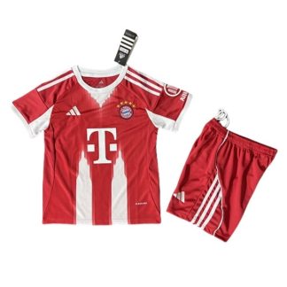FC Bayern München Barn Hemmatröja 2025/26 Fotbollsställ med Shorts