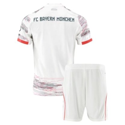 FC Bayern München Barn Bortatröja 2025/26 Fotbollsställ med Shorts