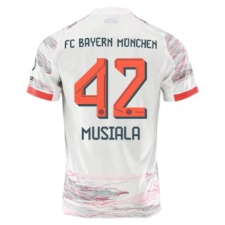 FC Bayern München Herr Bortatröja 2025/26 Jamal Musiala #42 Kortärmad Billig Fotbollströja