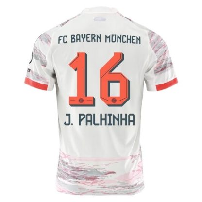 FC Bayern München Herr Bortatröja 2025/26 João Palhinha #16 Kortärmad Billig Fotbollströja