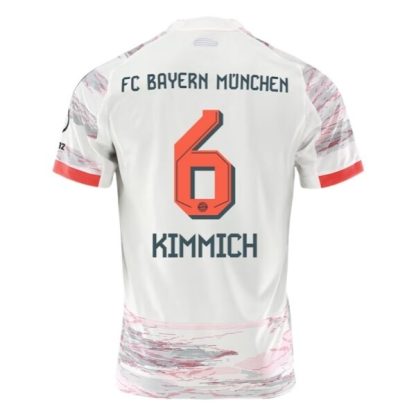 FC Bayern München Herr Bortatröja 2025/26 Joshua Kimmich #6 Kortärmad Billig Fotbollströja