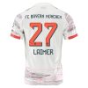 FC Bayern München Herr Bortatröja 2025/26 Konrad Laimer #27 Kortärmad Billig Fotbollströja