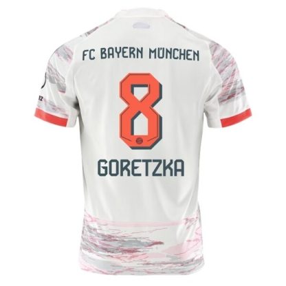FC Bayern München Herr Bortatröja 2025/26 Leon Goretzka #8 Kortärmad Billig Fotbollströja