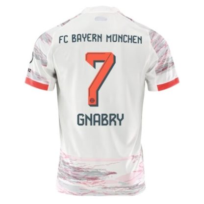 FC Bayern München Herr Bortatröja 2025/26 Serge Gnabry #7 Kortärmad Billig Fotbollströja