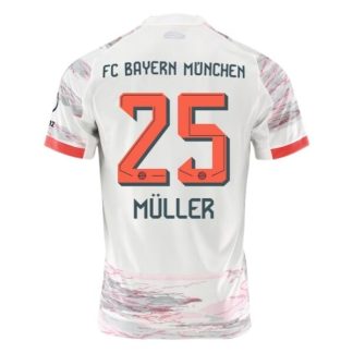 FC Bayern München Herr Bortatröja 2025/26 Thomas Müller #25 Kortärmad Billig Fotbollströja