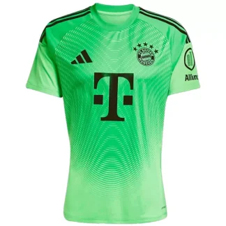 FC Bayern München Herr Målvaktströja 2025/26 Grön Kortärmad Billig Fotbollströja