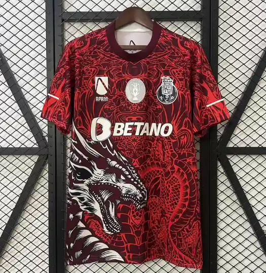 FC Porto 2025-26 Specialutgåva Röd Dragon Tröja