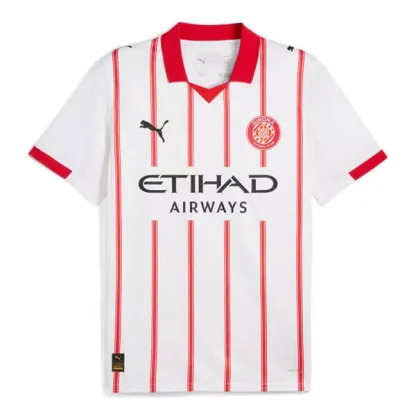 Girona FC Herr Hemmatröja 2025/26 Kortärmad Billig Fotbollströja