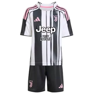 Juventus Hemmatröja 2025/26 Barn Billig Fotbollströjor med Shorts