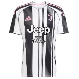 Juventus Herr Hemmatröja 2025/26 Kortärmad Billig Fotbollströja