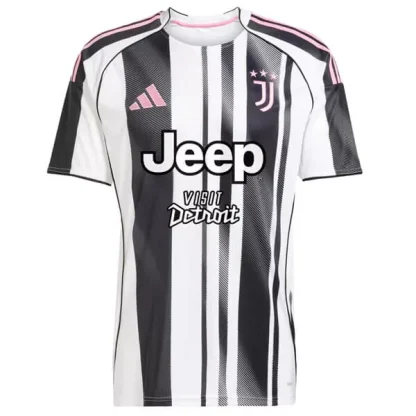 Juventus Herr Hemmatröja 2025/26 Kortärmad Billig Fotbollströja