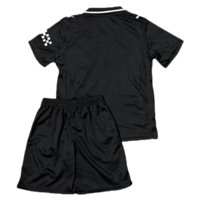 Manchester City Barn Tredjetröja 2025/26 Kortärmad Fotbollsställ med Shorts-1
