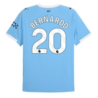Manchester City Herr Hemmatröja 2025/26 Bernardo Silva #20 Kortärmad Billig Fotbollströja