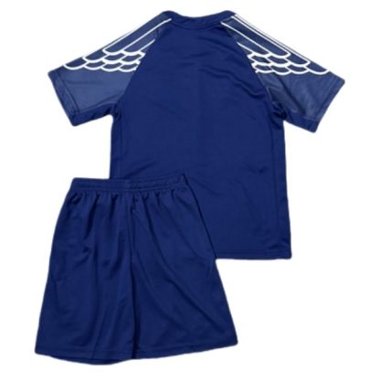 Paris Saint-Germain Barn Fjärdetröja 2024-25 Kortärmad Fotbollsställ med Shorts-1