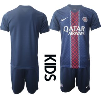 Paris Saint-Germain Hemmaställ Barn 2025/26 – Kortärmad Fotbollströja + Shorts