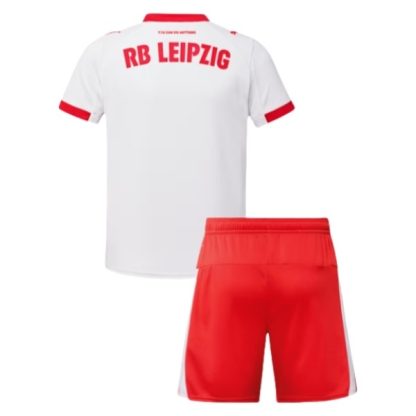 RB Leipzig Hemmatröja 2025/26 Barn Fotbollsställ med Shorts-1