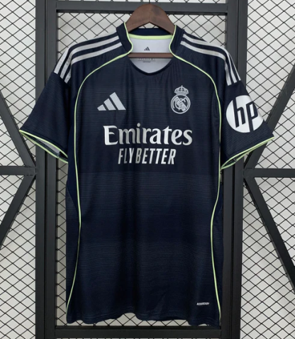 Real Madrid Herr Bortatröja 2025/26 Kortärmad Billig Fotbollströja