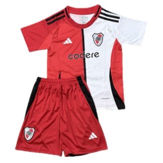 River Plate Barn Tredjetröja 2025/26 Kortärmad Fotbollsställ med Shorts
