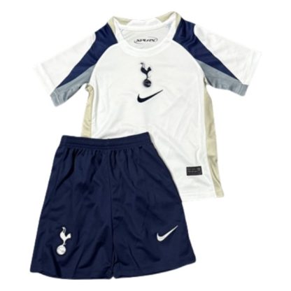 Tottenham Hotspur Barn Hemmatröja 2025/26 Kortärmad Fotbollsställ med Shorts