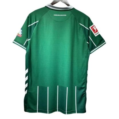 Werder Bremen Herr Hemmatröja 2025/26 Kortärmad Billig Fotbollströja-1