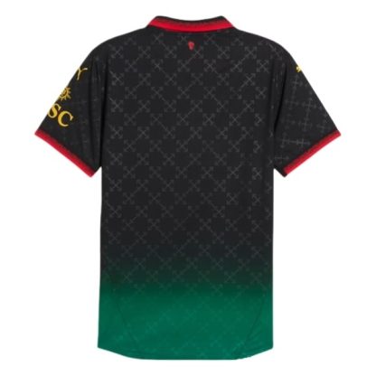 AC Milan Hemmatröja Off-White 2025-2026 Kortärmad Billig Fotbollströja-1