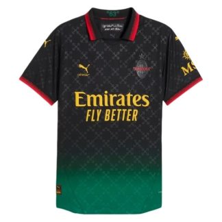 AC Milan Hemmatröja Off-White 2025-2026 Kortärmad Billig Fotbollströja