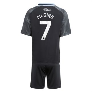 Aston Villa Barn Bortatröja 2025/26 John McGinn #7 Fotbollsställ med Shorts