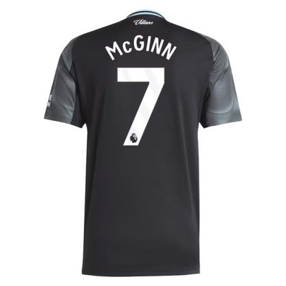 Aston Villa Herr Bortatröja 2025/26 John McGinn #7 Kortärmad Billig Fotbollströja