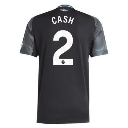 Aston Villa Herr Bortatröja 2025/26 Matty Cash #2 Kortärmad Billig Fotbollströja