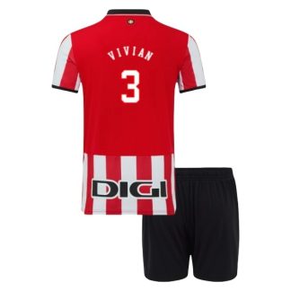 Athletic Bilbao Barn Hemmatröja 2025/26 Dani Vivian #3 Fotbollsställ med Shorts