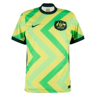 Australien Herr Hemmatröja 2025/26 Kortärmad Billig Fotbollströja